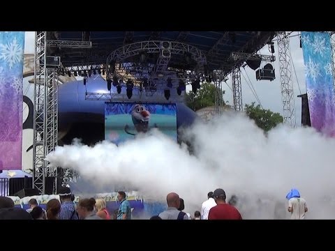 sigma professinal grade cryo co2 FX jets at Disney