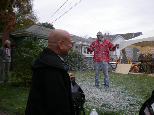 snow machines on ABC TV