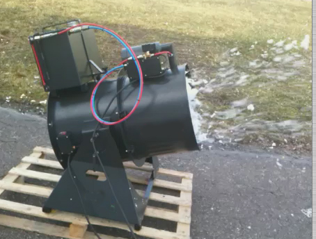 fake snow Blizzard cannon snow machine