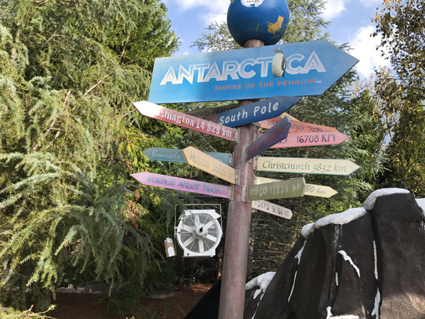 snow machines at seaworld