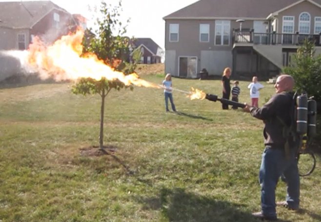 flame thrower FX
