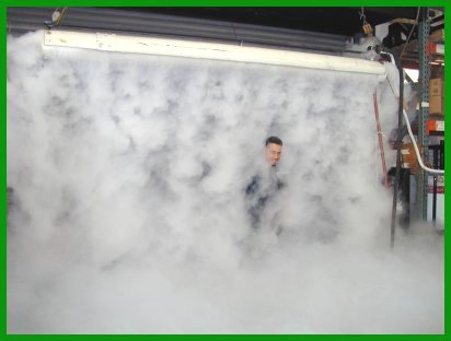 CO2 Cyro Fog Curtain